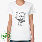 Женская футболка органик