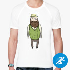 Мужская спортивная футболка