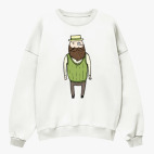 Свитшот оверсайз