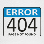 ERROR 404. Page not found