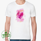 Мужская футболка органик