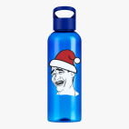 Прозрачная спортивная бутылка