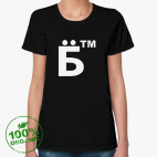 Женская футболка органик