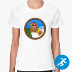 Женская спортивная футболка