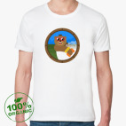 Мужская футболка органик