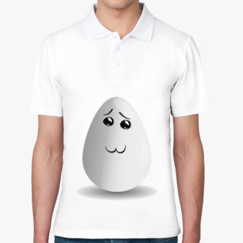 Рубашка поло с принтом Милые яйца
