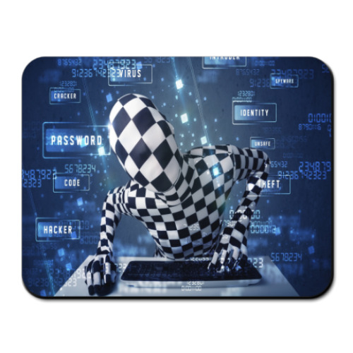 Коврик для мыши с принтом Кибер.NET