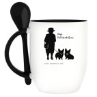 Кружка с ложкой