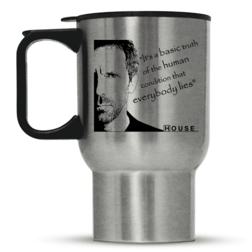 Кружка-термос с принтом House