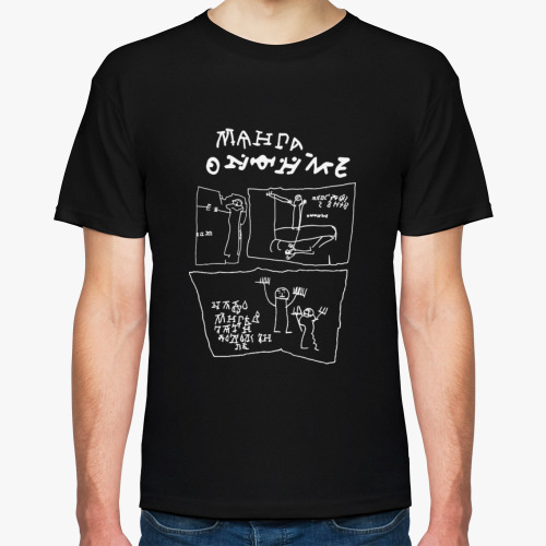 Футболка с принтом Манга Онфим