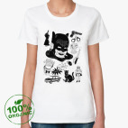 Женская футболка органик