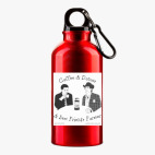 Металлическая бутылка 400 мл UV-DTF