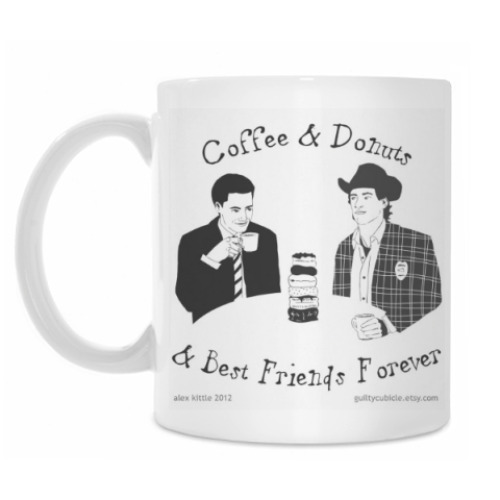 Кружка с принтом Сериал Твин Пикс Twin Peaks