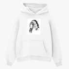 Толстовка худи оверсайз