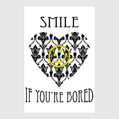 Постер с принтом Sherlock Шерлок Холмс