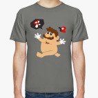 Классическая футболка Супер Марио и грибы