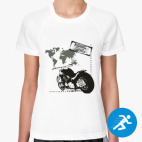 Женская спортивная футболка