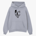 Толстовка худи оверсайз