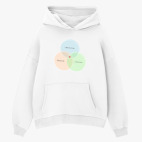 Толстовка худи оверсайз