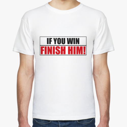 Футболка с принтом Мортал Комбат