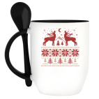 Кружка с ложкой