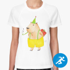 Женская спортивная футболка