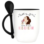 Кружка с ложкой