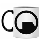 Кружка двухцветная