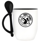 Кружка с ложкой