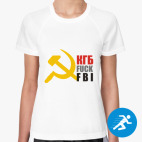 Женская спортивная футболка