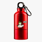 Металлическая бутылка 400 мл UV-DTF