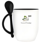 Кружка с ложкой