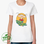 Женская футболка органик