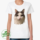 Женская футболка органик