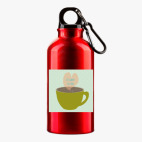 Металлическая бутылка 400 мл UV-DTF