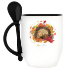 Кружка с ложкой