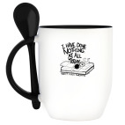 Кружка с ложкой