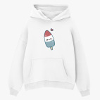 Толстовка худи оверсайз