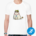 Мужская спортивная футболка