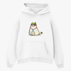 Толстовка худи оверсайз