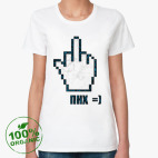 Женская футболка органик