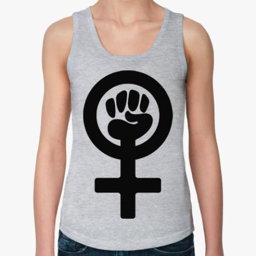 Женская майка с принтом Символ Ф