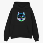 Толстовка худи оверсайз