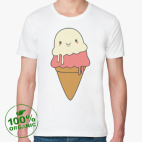 Мужская футболка органик