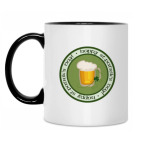 Кружка двухцветная