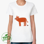 Женская футболка органик