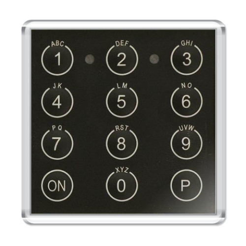 Магнит с принтом Замок на холодильник