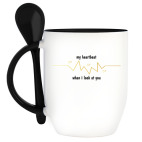 Кружка с ложкой