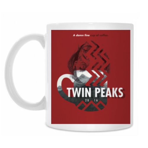 Кружка с принтом Сериал Твин Пикс Twin Peaks