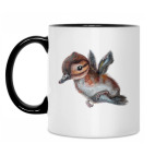 Кружка двухцветная